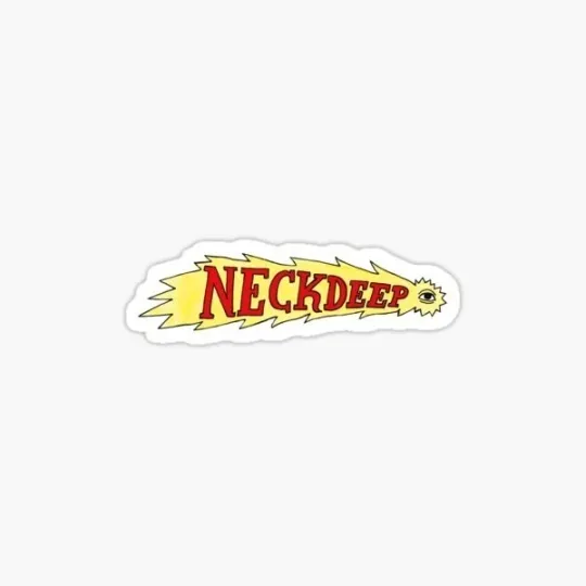 Discover Neckdeep Vinyl 3" Die Cut Sticker,