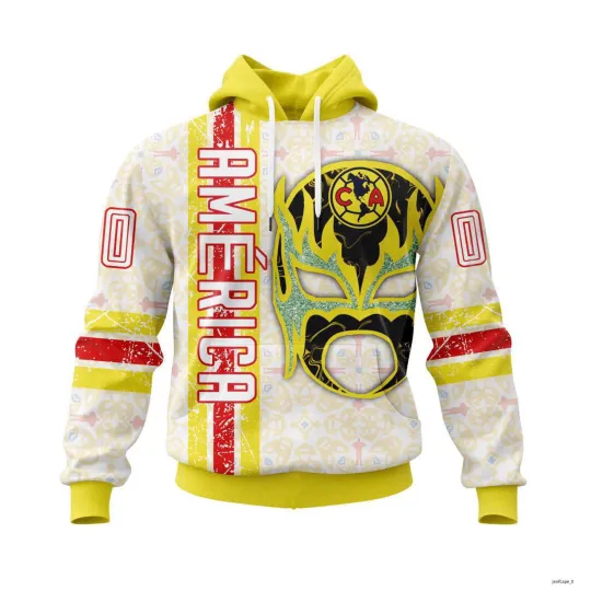 Discover Personalized Liga MX Club América Y La Lucha Libre Hoodie Kits