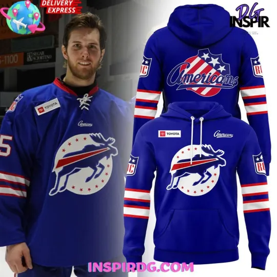 Discover Rochester Americans Bills Day 2025 Hoodie Gift For Sport Music Fans
