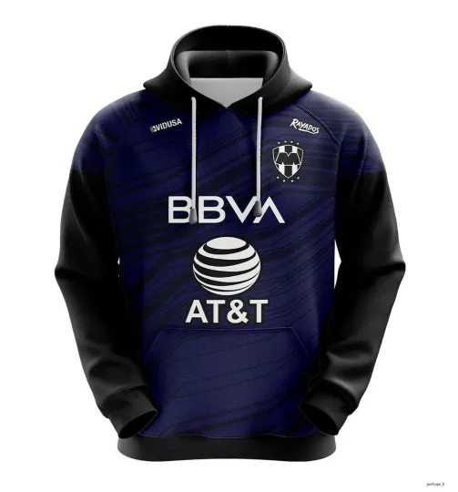 Discover Personalized Liga MX Monterrey Hoodie Pullover Hooded Gift Fan