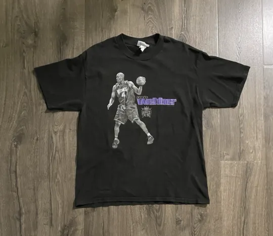 Discover Men Vintage VTG Chris Webber C Webb Sacramento Sactown Sac Kings CSA Shirt peja