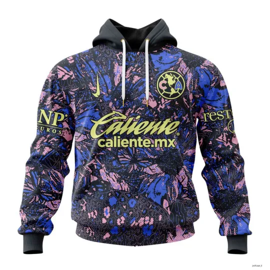 Discover Personalized LIGA MX Club America 3D Hoodie, Gift for Fan
