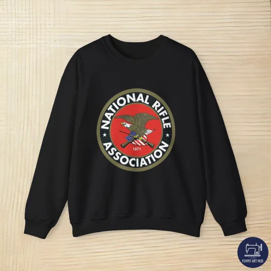 Discover National Rifle Association Logo Unisex Sweatshirt