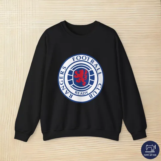 Discover Rangers FC Lion Rampant Logo Unisex Sweatshirt