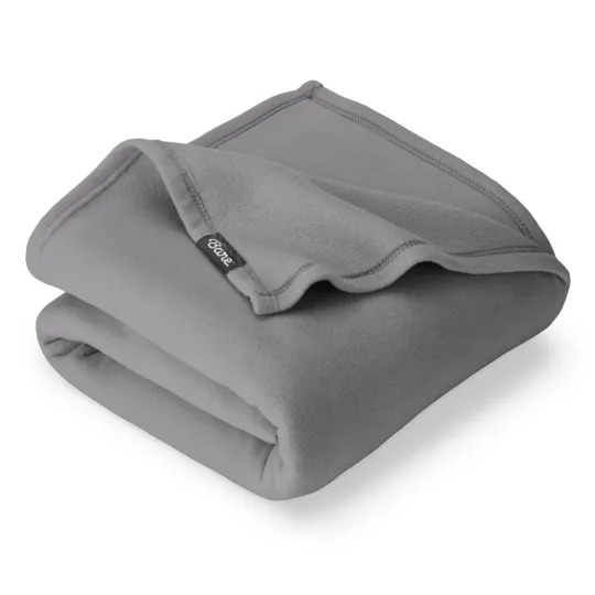 Discover Bare Home Polar Fleece Throw Blanket - Premium Ultra Soft, Ideal for Cold Nights
