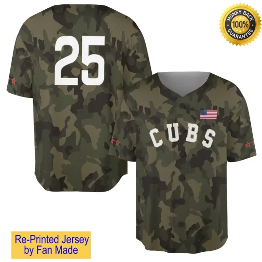 Cubs Armed Forces Jersey Giveaway 2025