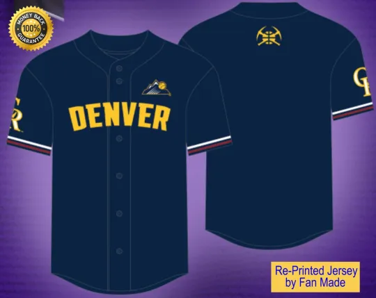 Rockies x Nuggets Jersey Giveaway 2025 - All Size