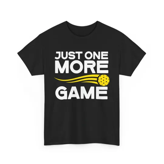 Discover Pickleball Player Shirt, Just One More Game Pickleball Sports Lovers Shirt