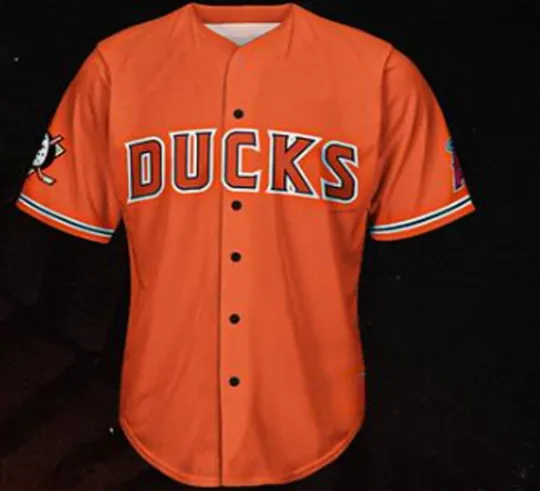 Discover A. ngels x D. ucks baseball jersey from the Ducks team - All Size