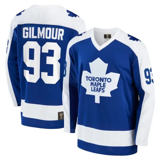 Discover Toronto Blue Breakaway Heritage Doug Gilmour Hockey Jersey Retro