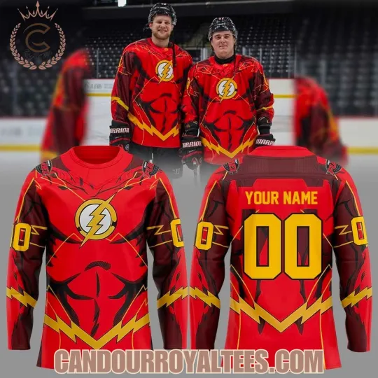 Personalized Indy Fuel Flash DC Night 2026 Hockey Shirt Men's Fan Gear