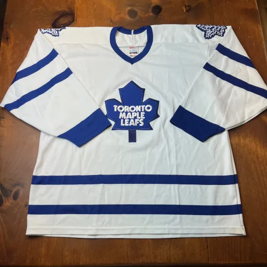 Vintage 90s Toronto  BLANK Hockey Jersey