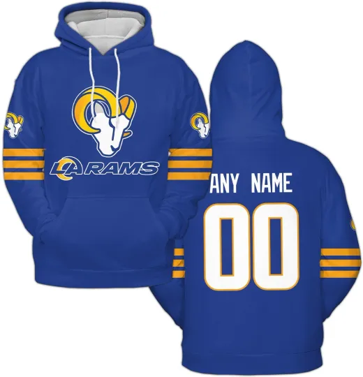 Discover Personalized Los Angeles Rams Hoodie 2026 Pullover - Size S to 5XL