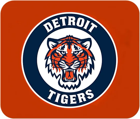 Detroit Tigers Mouse Pad for Computer and Laptop