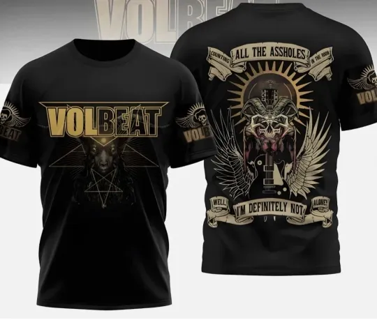 Discover Volbeat 3D T-Shirt Gift For Fans All Sizes