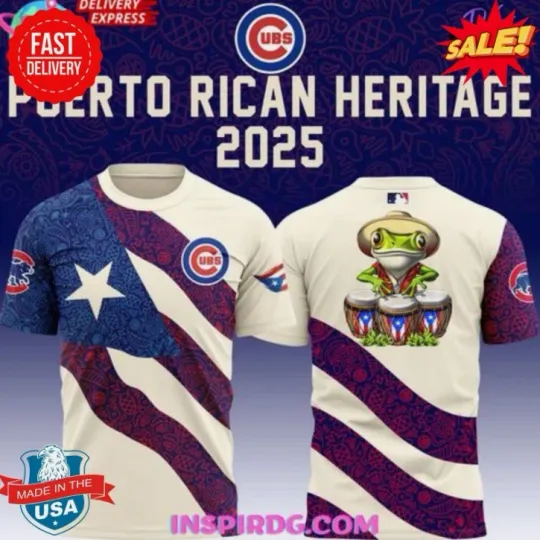 Discover Chicago Puerto Rican Heritage 2025 3D T-Shirt