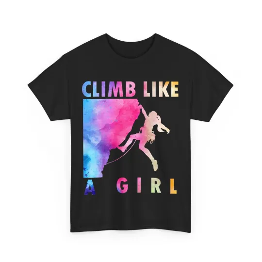 Discover Climber Girls Shirt, Climb Like a Girl Climbing Lovers Women Girls Shirt