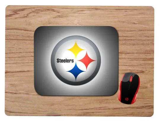 Discover Pittsburgh Steeler Mouse Pad - Football Design, Office & Gaming Accessory