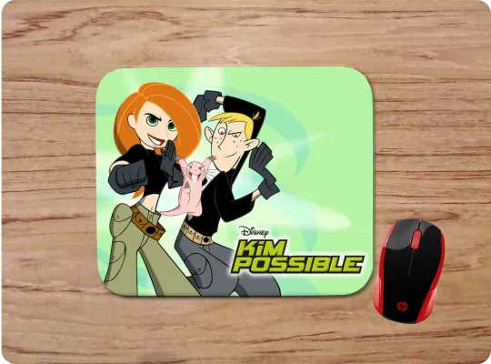 Discover Kim Possible Green Mouse Pad