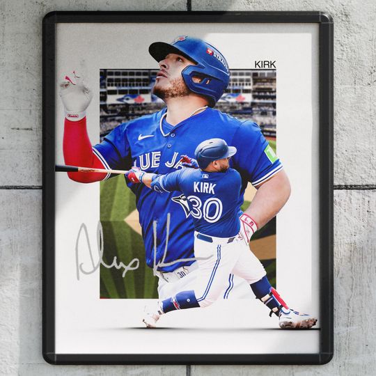 Discover Alejandro Kirk Toronto Blue Jays Baseball Poster, Sports Wall Decor Print