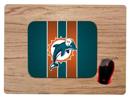 Miami Dolphins Design Mouse Pad