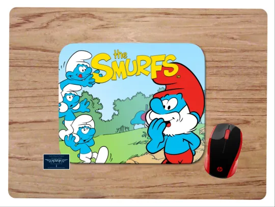 Discover The Smuurfs Design Mouse Pad for Home Office