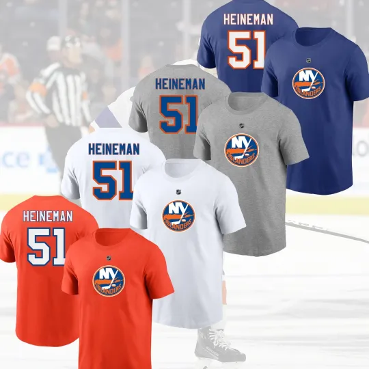 Discover Emil Heineman #51 New York Islanders 2026 Name & Number Gift For Fans