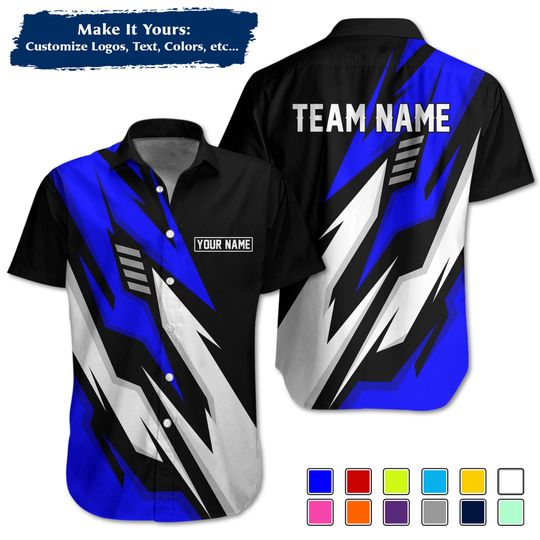 Discover Custom Performance Racing Top  Motorsport Graphic Shirt with Name/Logo Customization