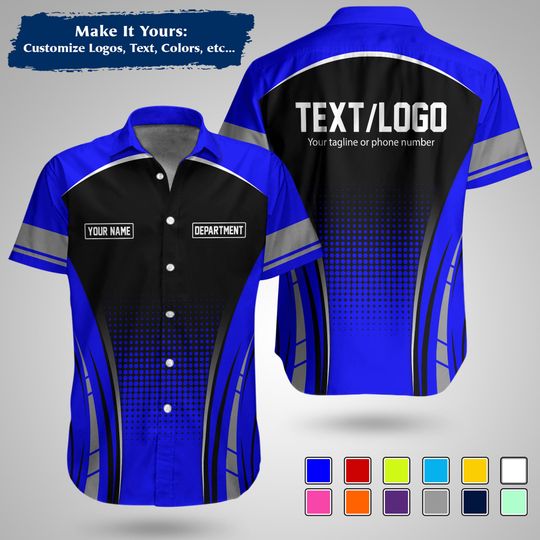 Discover Custom Work Shirt  Personalized Mechanic Uniform for Garage, Car Club & Racing Teams