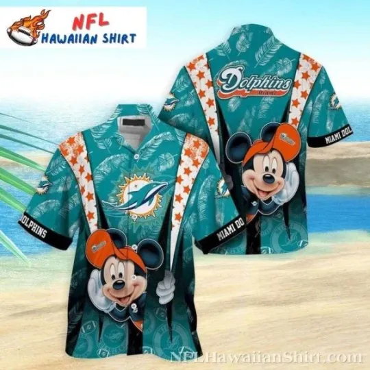 Discover Miami Football Mickey Mouse Hawaiian Shirt V1