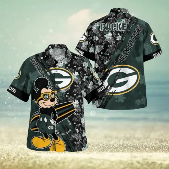 Greenbay Football Packers Hawaiian Shirt Green Bay Packers Hawaiian