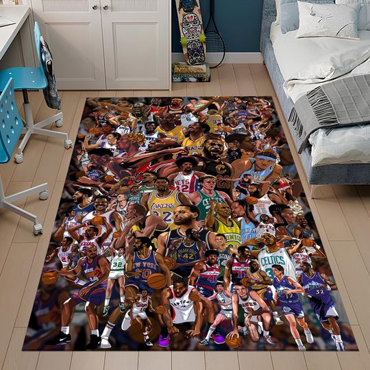 Discover Nba Players Rug, Legend Rug, Basketball Rug, Sport Rug, Popular Rug, Cool Rugs, Custom Rug, Hypebeast Rug, Area Rugs,Unique Rug,Gift for her