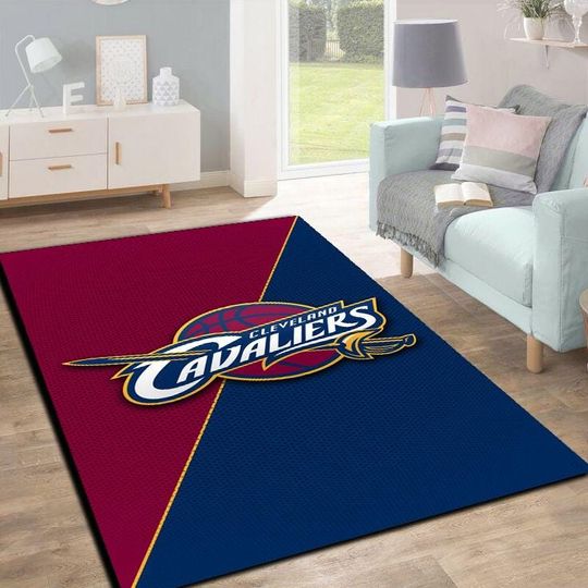 Discover Cleveland Cavaliers Rug, Cleveland Cavaliers, Basketball Rug, NBA Rug, Modern Rug, Antislip Rug, Living Room Rug, Teen Room Rug, Rug, Basket
