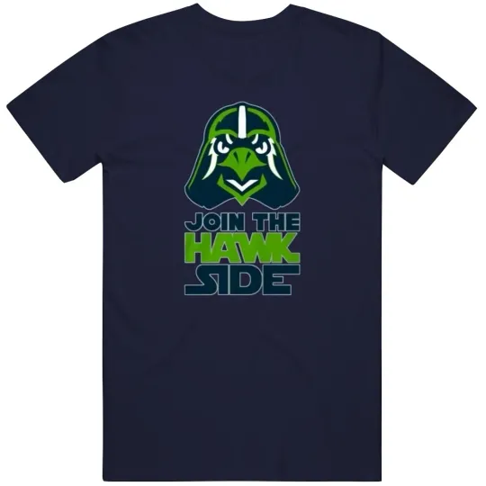 Discover Join The Hawk Side Star Wars Parody Seattle Seahawks Best football Ultimate Seahawks