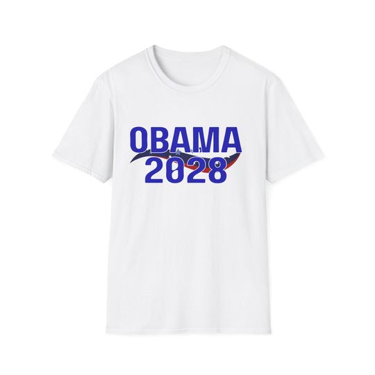 Discover OBAMA 2028 Patriotic T Shirt Tee Shirt
