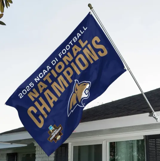 Discover 1Montana State Bobcat Football 2025 House Flag