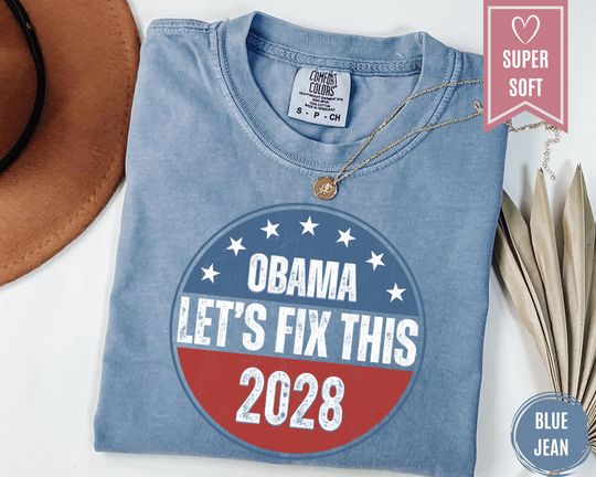 Discover Obama 2028 T-Shirt, Political Tee