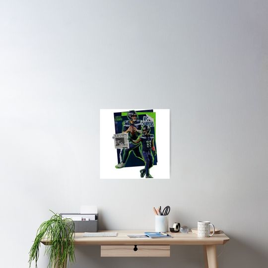 Discover Seattle Seahawks Poster