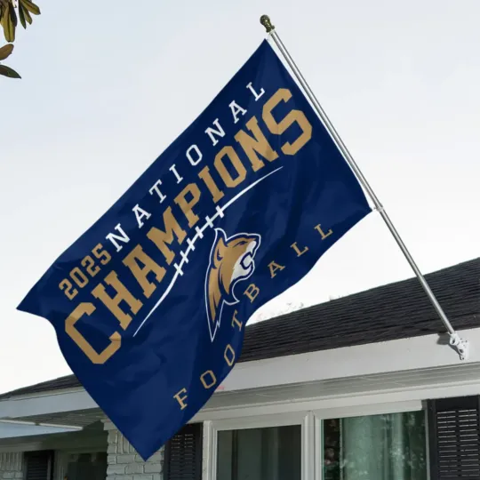 Discover Montanaa State Bobcat Football Flag  No Flagpole Mounting Rings