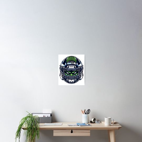 Discover Seattle Seahawks Premium Matte Vertical Poster