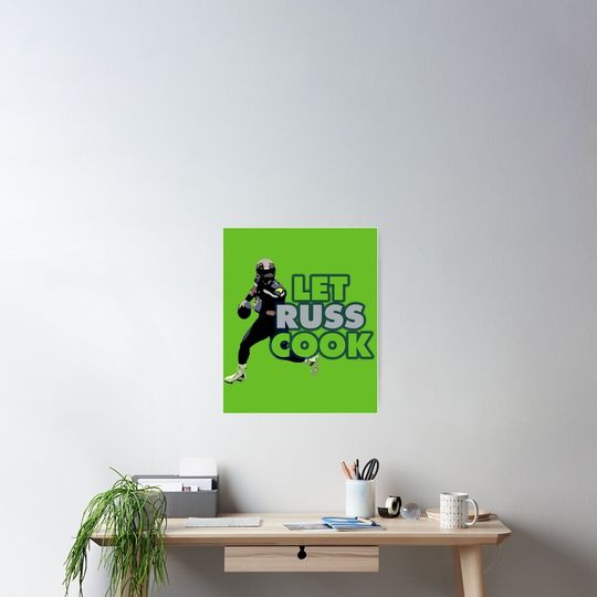 Discover Let Russ Cook Vertical Poster