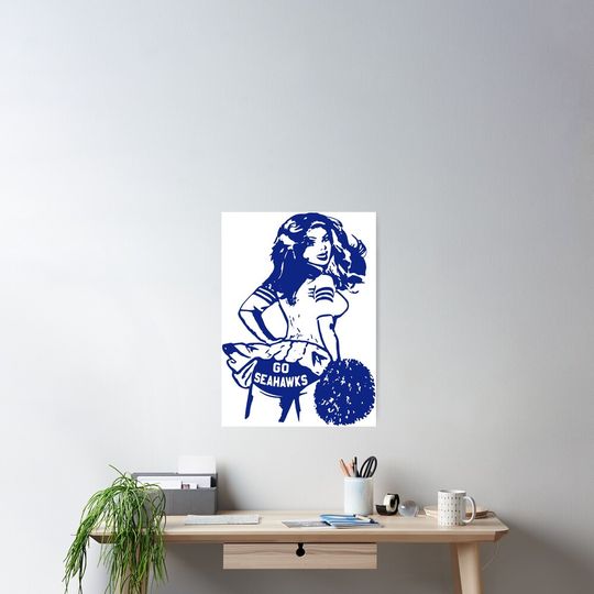 Discover SeaHawks Vertical Poster