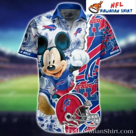 Discover Buffalo Football Mickey Hawaiian Shirt