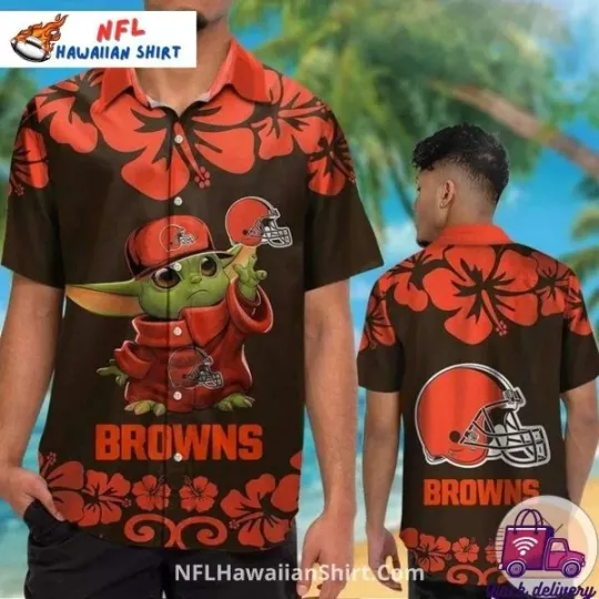 Discover Cleveland Football Hawaiian Shirt