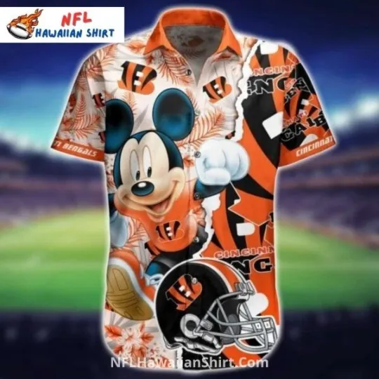 Discover Cincinnati Football Aloha Hawaiian Shirt