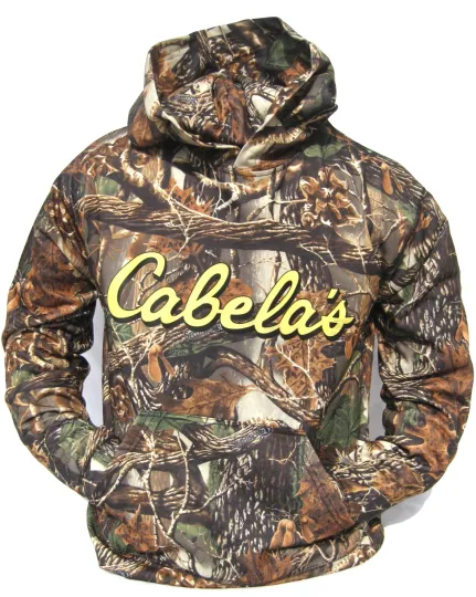 Discover Cabela's Men's Seclusion 3D Camo Hoodie