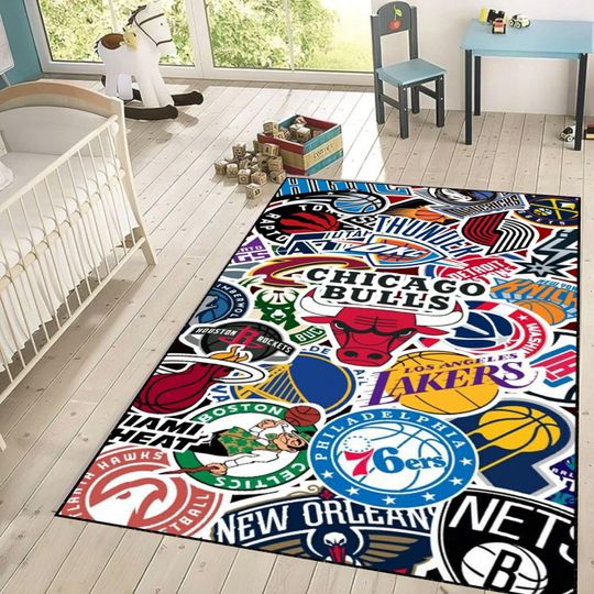 Discover Nba Team Rug, Round Rug, Basketball Rug, Boys Room Rug, Sport Rug, Custom Rug, Hypebeast Rug, Area Rug, Personalized Rug, Unique Rug
