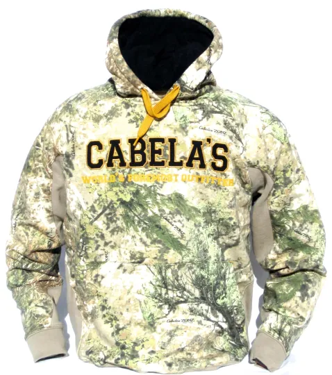 Discover Cabela's Men's ColorPhase Varsity Logo ZONZ Western Hoodie
