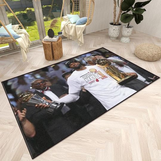 Discover Lebron James Championship Room Rug