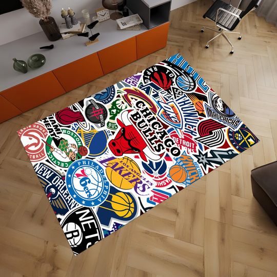 Discover Nba Team Rug,Basketball Rug,Boys Room Rug,Cool Rugs,Sport Rug,Custom Rug,Area Rug,Personalized Rug,Hypebeast Rug,Unique Rug,Gift for Her